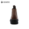ABINITIO High Quality Handmade Short Ankle Chelsea Boot Shoes For Men Leather